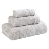 Heritage Egyptian Cotton Plush 3 Piece Absorbent Luxury Towel Set