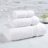 Heritage Egyptian Cotton Plush 3 Piece Absorbent Luxury Towel Set