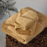 Heritage Egyptian Cotton Plush 3 Piece Absorbent Luxury Towel Set