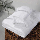 Heritage Egyptian Cotton Plush 3 Piece Absorbent Luxury Towel Set