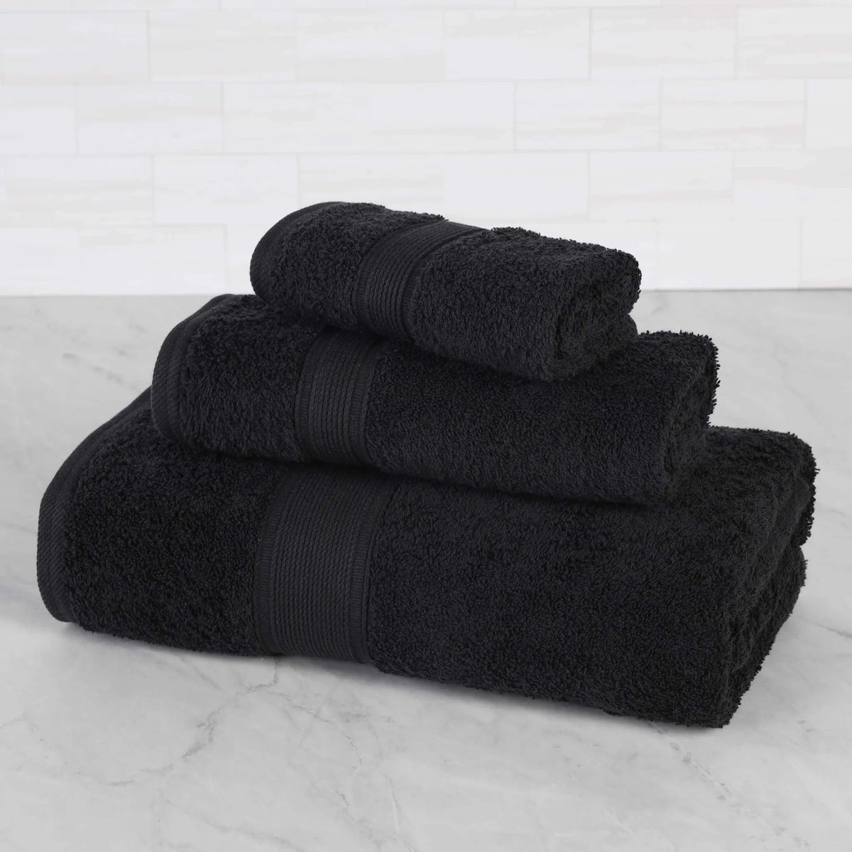 Oregon Organic Cotton Medium Weight Solid 3-Piece Towel Set