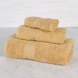 Oregon Organic Cotton Medium Weight Solid 3-Piece Towel Set