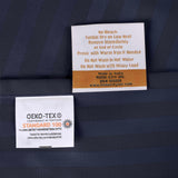 400 Thread Count Egyptian Cotton Sateen Stripe Bed Sheet Set