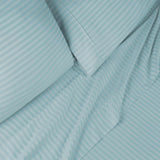 400 Thread Count Egyptian Cotton Sateen Stripe Bed Sheet Set