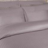 400 Thread Count Lightweight Stripe Egyptian Cotton Duvet Cover Set