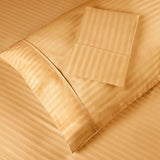 400 Thread Count Soft Stripe Egyptian Cotton Pillowcase Set