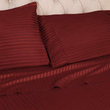 400 Thread Count Soft Stripe Egyptian Cotton Pillowcase Set