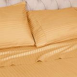 400 Thread Count Soft Stripe Egyptian Cotton Pillowcase Set