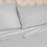 400 Thread Count Soft Stripe Egyptian Cotton Pillowcase Set