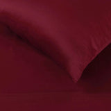 Egyptian Cotton 400 Thread Count Solid Luxury Pillowcases, Set of 2