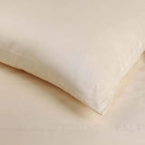 Egyptian Cotton 400 Thread Count Solid Luxury Pillowcases, Set of 2