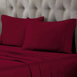 Egyptian Cotton 400 Thread Count Solid Luxury Pillowcases, Set of 2