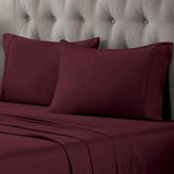 Egyptian Cotton 400 Thread Count Solid Luxury Pillowcases, Set of 2