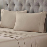 Egyptian Cotton 400 Thread Count Solid Luxury Pillowcases, Set of 2
