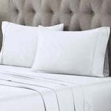 Egyptian Cotton 400 Thread Count Solid Luxury Pillowcases, Set of 2