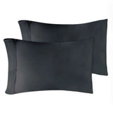 Egyptian Cotton 400 Thread Count Solid Luxury Pillowcases, Set of 2