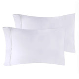 Egyptian Cotton 400 Thread Count Solid Luxury Pillowcases, Set of 2