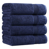 Egyptian Cotton Plush Absorbent Luxury Bath Towel Set of 4