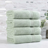 Egyptian Cotton Plush Absorbent Luxury Bath Towel Set of 4