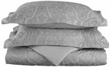 600 Thread Count Cotton Blend Italian Paisley Duvet Cover Set