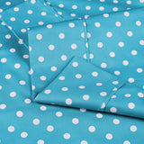 600 Thread Count Cotton Blend Polka Dot Deep Pocket Bed Sheet Set