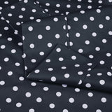 600 Thread Count Cotton Blend Polka Dot Deep Pocket Bed Sheet Set