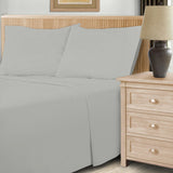 Cotton Blend 600 Thread Count Solid Deep Pocket Bed Sheet Set