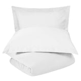 Cotton Blend 600 Thread Count Solid Duvet Cover Set