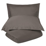 Cotton Blend 600 Thread Count Solid Duvet Cover Set