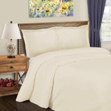 Cotton Blend 600 Thread Count Solid Duvet Cover Set