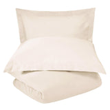 Cotton Blend 600 Thread Count Solid Duvet Cover Set