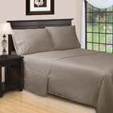 650 Thread Count Egyptian Cotton Sateen Stripe Bed Sheet Set