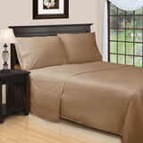 650 Thread Count Egyptian Cotton Sateen Stripe Bed Sheet Set