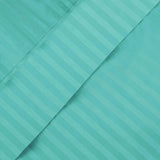 650 Thread Count Egyptian Cotton Sateen Stripe Bed Sheet Set