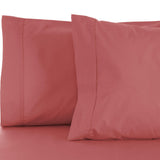 Cotton Blend 600 Thread Count Solid Pillowcase Set of 2