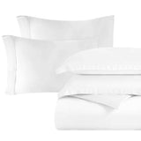 5-Piece Cotton Blend 600 Thread Count Duvet Cover Bundle