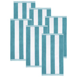 Cabana Stripe Oversized Cotton Beach Towel Set Of 2,4,6