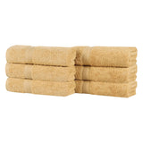 Oregon Organic Cotton Medium Weight Solid Hand Towel, Set of 6