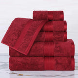 Rayon from Bamboo Ultra-Plush Heavyweight Assorted 6 Piece Towel Set