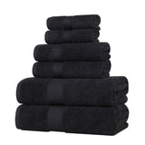Oregon Organic Cotton Medium Weight Solid 6-Piece Towel Set