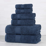 Oregon Organic Cotton Medium Weight Solid 6-Piece Towel Set