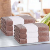 Cabana Stripe Oversized Cotton Beach Towel Set Of 2,4,6