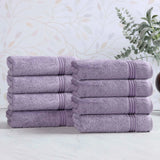 Heritage Egyptian Cotton Plush Thick Absorbent Hand Towel Set of 8