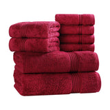 Heritage Egyptian Cotton Plush Heavyweight 8 Piece Towel Set
