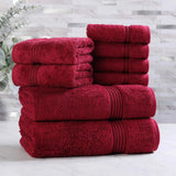 Heritage Egyptian Cotton Plush Heavyweight 8 Piece Towel Set