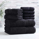 Heritage Egyptian Cotton Plush Heavyweight 8 Piece Towel Set