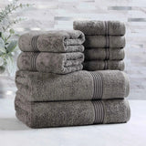 Heritage Egyptian Cotton Plush Heavyweight 8 Piece Towel Set