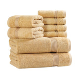 Heritage Egyptian Cotton Plush Heavyweight 8 Piece Towel Set