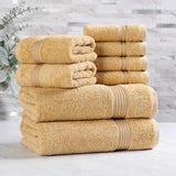 Heritage Egyptian Cotton Plush Heavyweight 8 Piece Towel Set