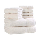 Heritage Egyptian Cotton Plush Heavyweight 8 Piece Towel Set